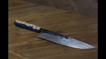 Leaf spring chef knife