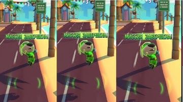 Talking Tom Hero Dash  - 3x Super Ben Gameplay Android and IOS