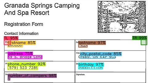 Darknet/YOLO, text, and DarkMark predictions