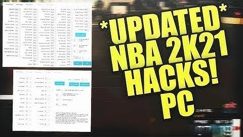 TUTORIAL | NBA 2K21 HACK (FREE MOD MENU) UNDETECT FREE DOWNLOAD