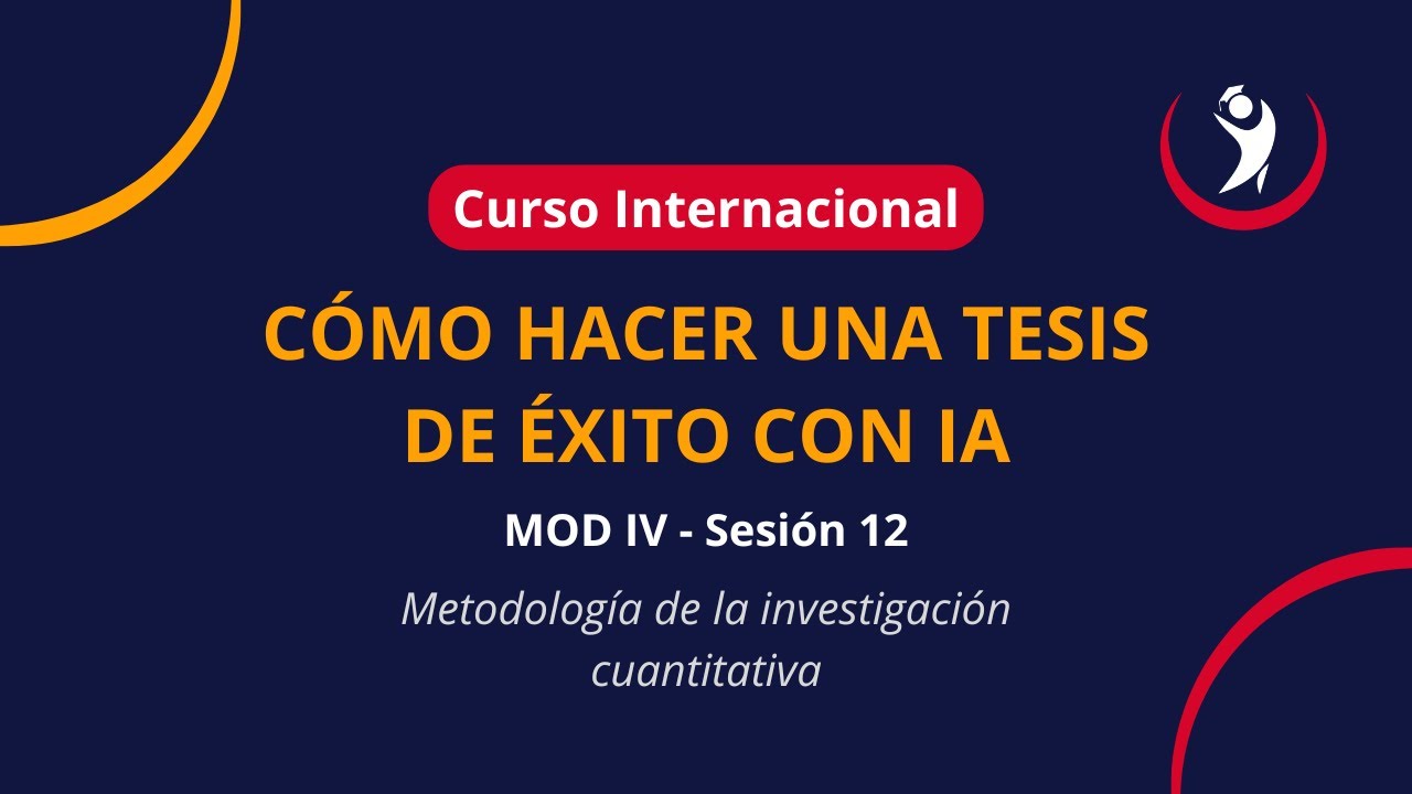 SESIÓN 12: Metodología del diseño de investigación — Transcript