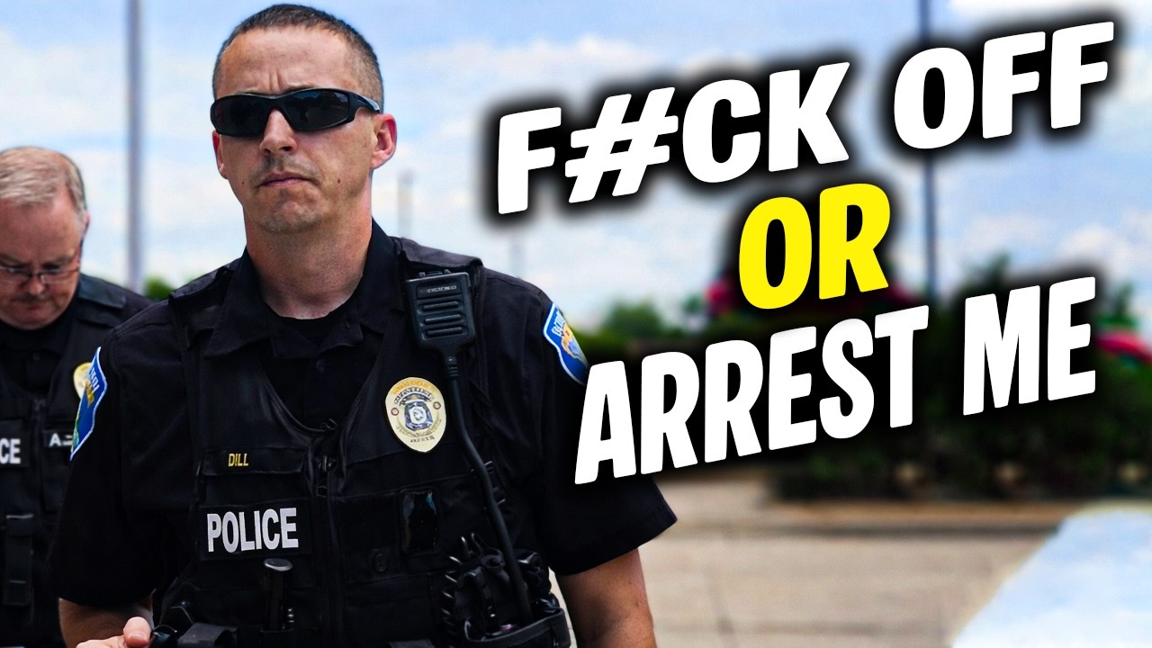 “Go Ahead Then!” — Cops’ Unlawful Orders Backfire in Brutal First Amendment Audit