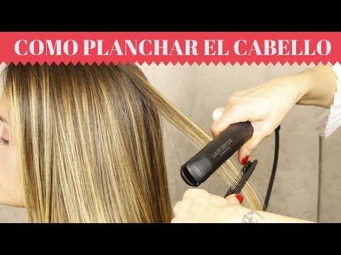 Video: Cómo planchar el cabello: 14 pasos (con imágenes)