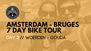 Amsterdam to Bruges Bike Tour | to Gouda | Day 2