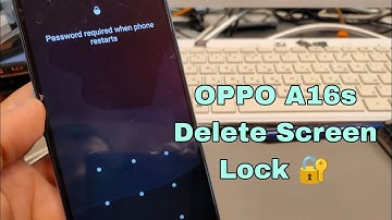 Without PC! How to Factory Reset OPPO A16s (CPH2271),  Delete Pin, Pattern, Password Lock.