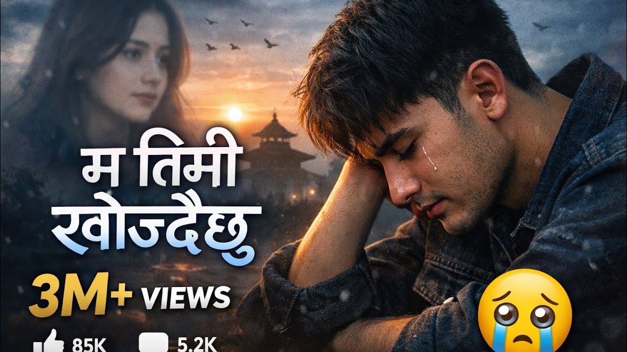 म तिमी खोज्दैछु - Pratik Gurung | Nepali Sad Emotional Song 2026