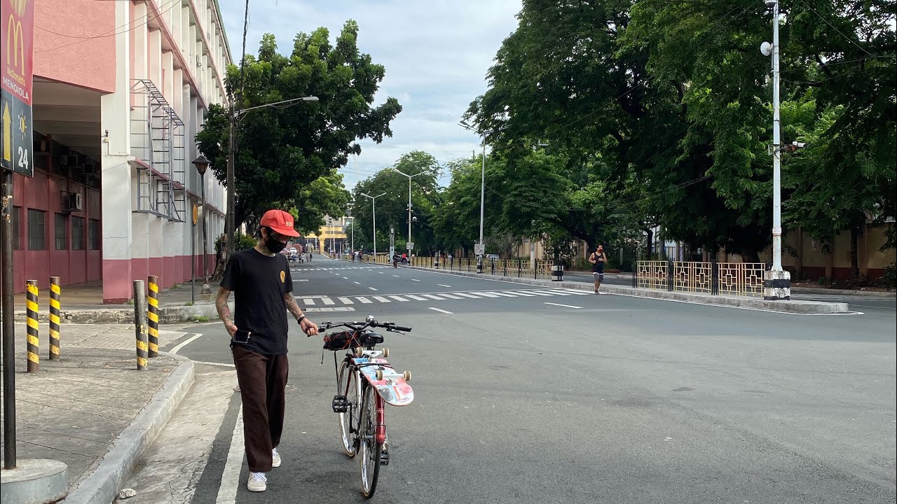 on a sunday riding my bike