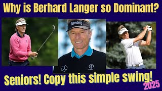 Bernhard Langer Swing and Game Analysis -  47 wins on the Champions Tour