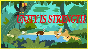 Unity is strength.....