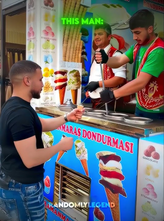 Others against Turkish Ice Cream V.S this guy