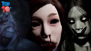 TOP 10 MELHORES JOGOS DE TERROR DA STEAM 2021!