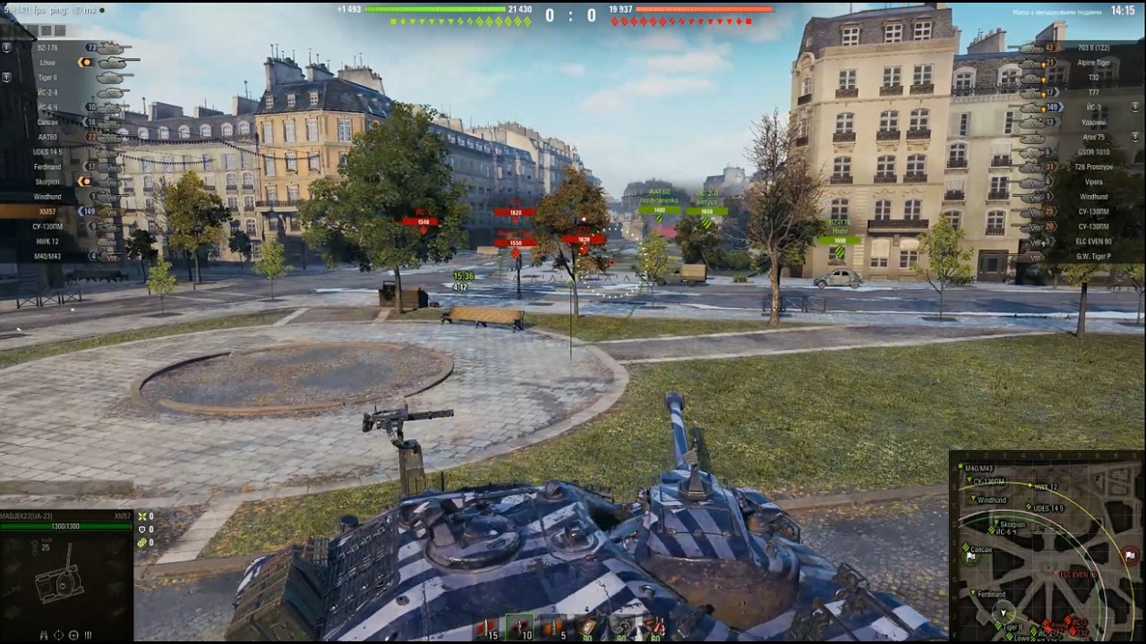 СУ-130ПМ та XM57 чудові показові переможці в Парижі! Replays від підписника!