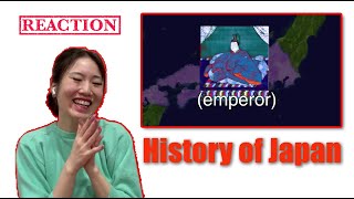 Japanese Girl Reacts to History of Japan