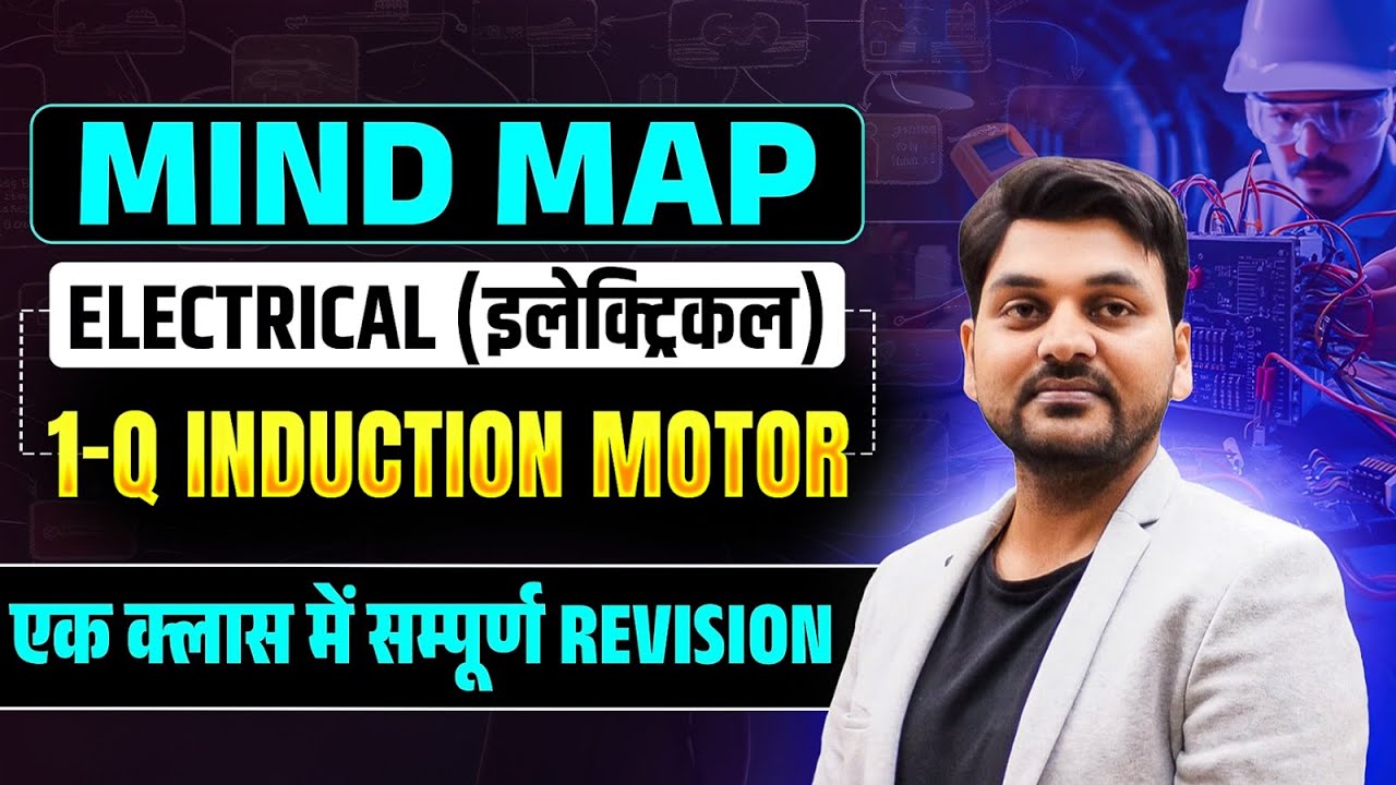 Mapitje Mind Map 1 PHASE INDUCATION MOTOR ITI & JE Special | fast revision #alp ...