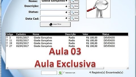 Filtro com combobox em Listbox evento change