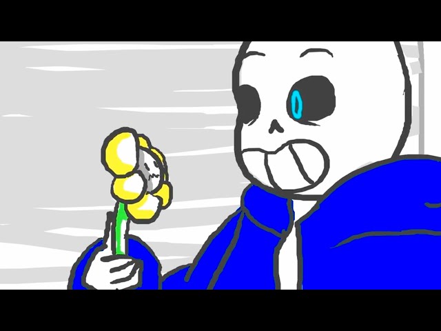 Undertale: Flowey, Meet Frisk, Sans, Flowey, and Mettaton! …