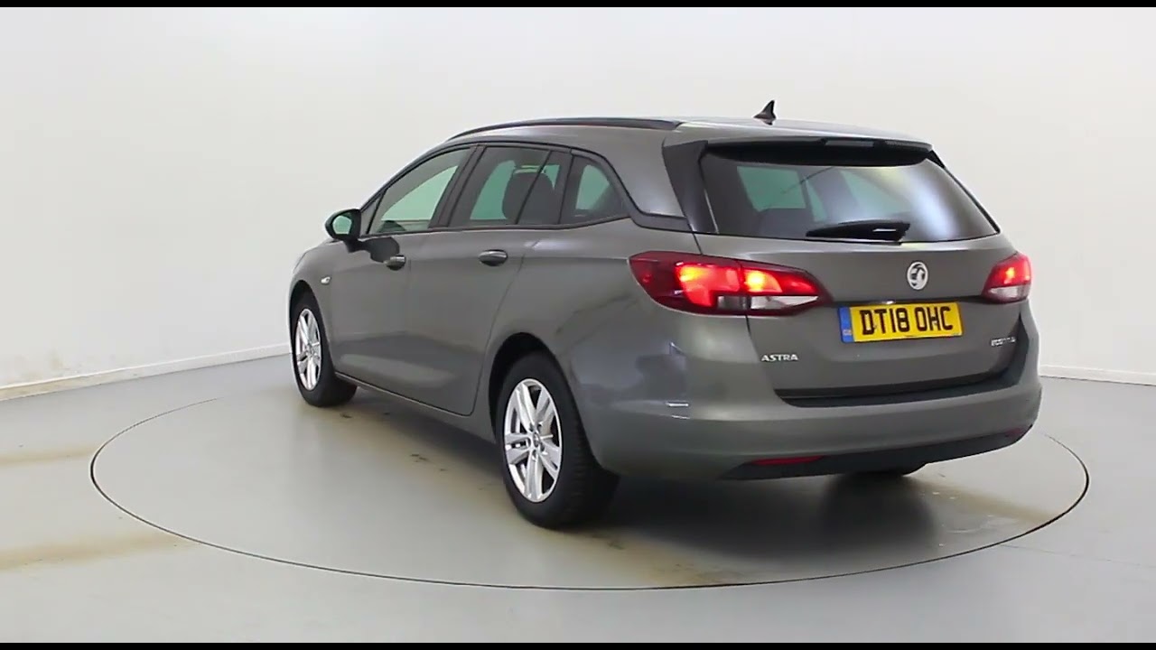 Opel Astra K 1.6 CDTI 136 16V Salvage vehicle (2018, Gray)