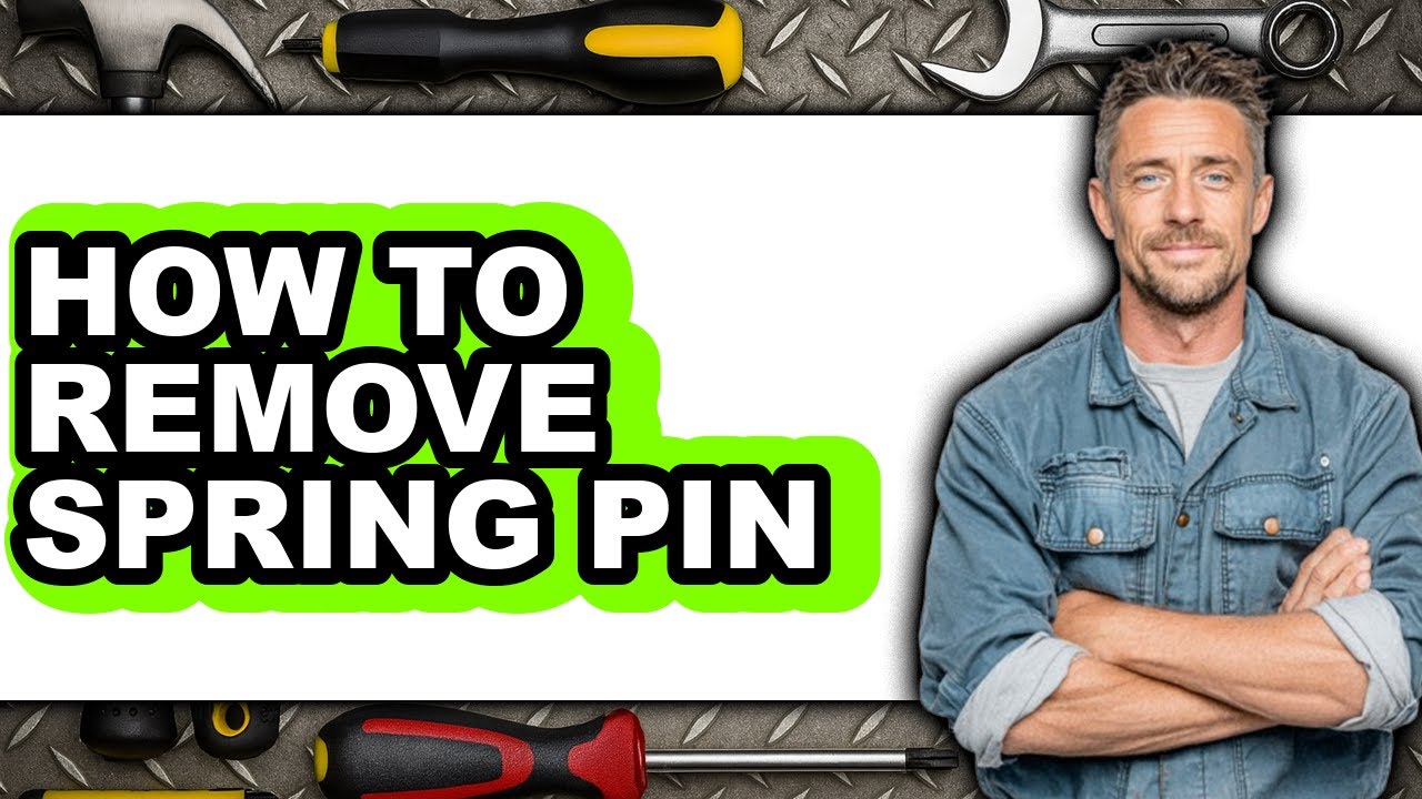 Damage Spring Pin How to Remove Spring Pin (easy Method) - YouTube