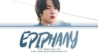 Jin 진 - Epiphany Color Coded Lyrics Engromhan가사