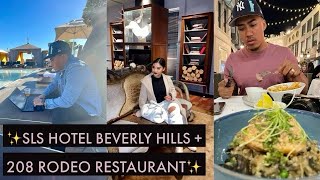 SLS HOTEL BEVERLY HILLS: ROOM/HOTEL TOUR | 208 RODEO RESTAURANT: DINNER REVIEW by Jazz Rae 2,091 views 2 years ago 7 minutes, 2 seconds