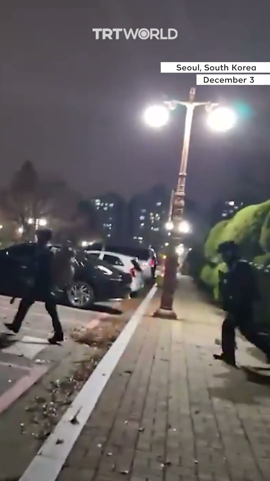 South Korean special forces enter parliament after martial law imposed