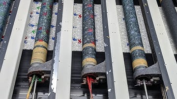 Latest Rotary printing machine for fabrics printing| Riggiani| EFI @EFIPrint @EFIInkjet@cmyk9859