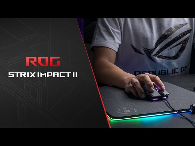 ASUS ROG STRIX Impact II, souris de jeu sans fil