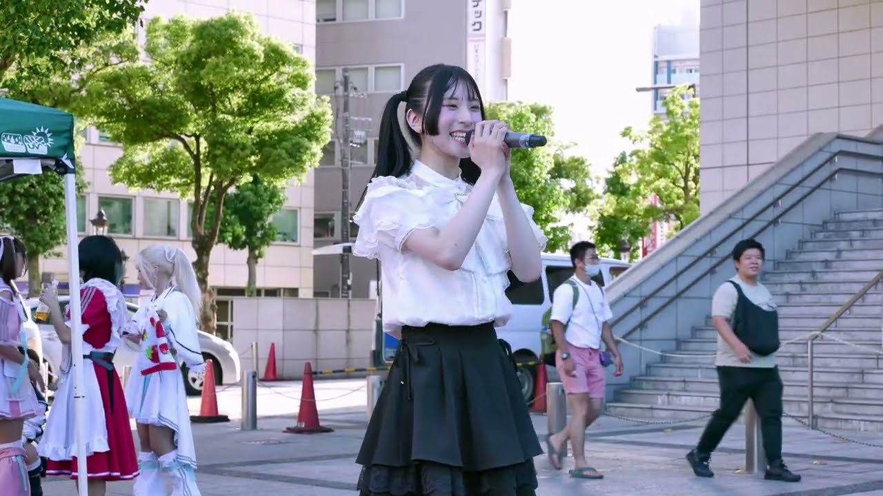 さくしえる 20250808@金山駅南口 - YouTube