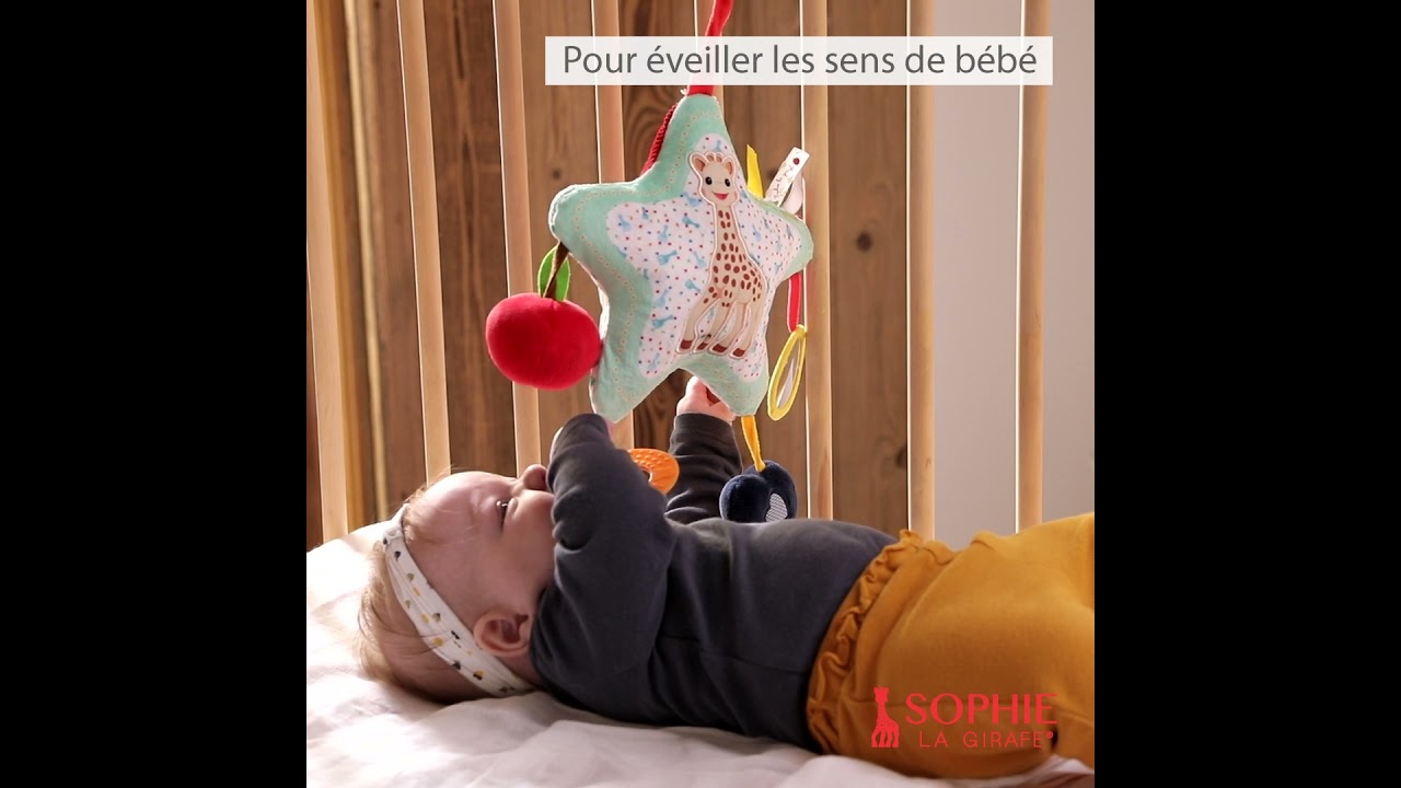 Traversin d'activités Sophie La girafe Roll'in - Sophie La Girafe