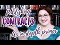 Agent/Publisher Contract Terms You Should Know