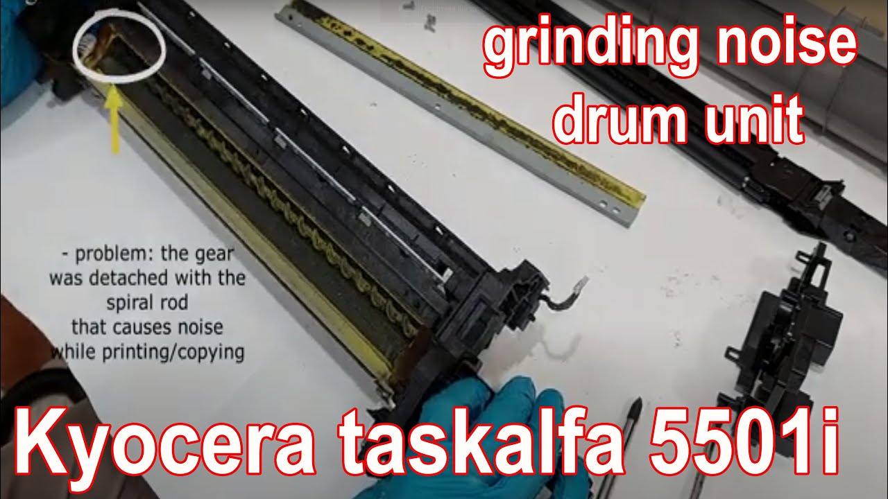 Lama Pulizia Tamburo Kyocera TASKalfa 3500i 4500i 5500i 3350c - Foto 3
