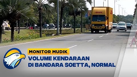 Monitor Mudik - Arus Balik, Kendaraan Pemudik di Bandara Soetta Belum Ramai