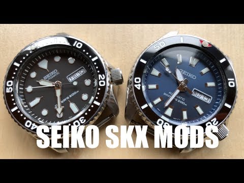 BEST SEIKO SKX MODS? Seiko SKX007 Modifications - YouTube