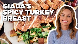 Get the recipe:
http://www.foodnetwork.com/recipes/giada-de-laurentiis/spicy-turkey-breast-3522791
spicy turkey breast recipe courtesy of giada de laurentiis...