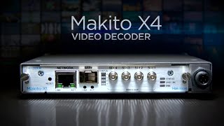 4K декодер Haivision Makito X4 с поддержкой SRT screenshot 3