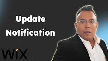 How To Update your Notification Wix Studio 2025