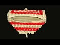 How to add clothe in beaded bag/পুতির ব্যাগে কাপড় লাগানোর নিয়ম/Craft creations by lima