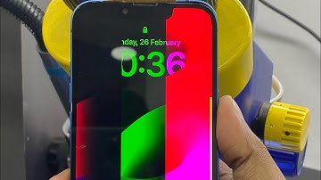 iPhone 13 three color display solution (jumper points) first time in the world!!!