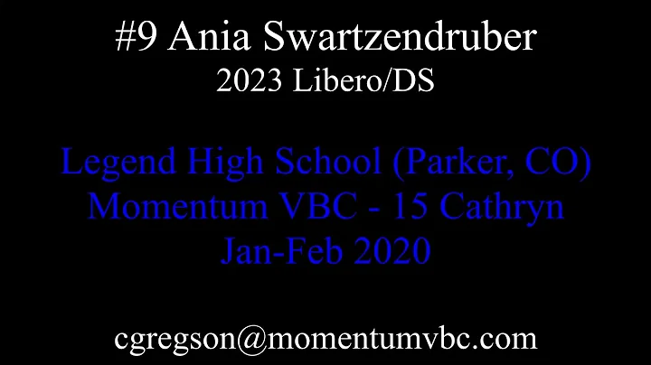 2023 L/DS Ania Swartzendruber Jan-Feb 2020