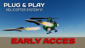 UE5 Plug And Play Helicopter System V1 - EARLY ACCES! - FILE IN DESCRIPTION!
