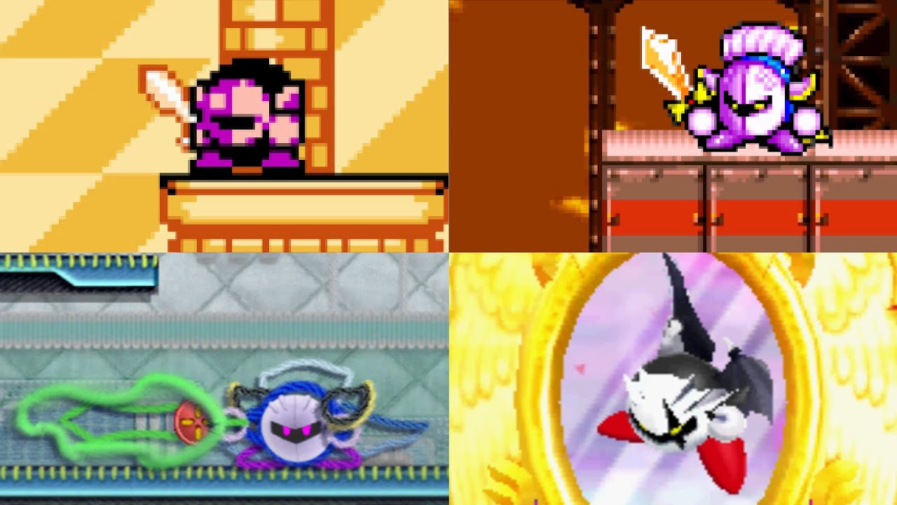 Evolution of Meta Knight Battles - YouTube