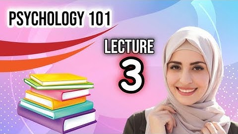 Psy101 short lecture 3|| vu help|| student life