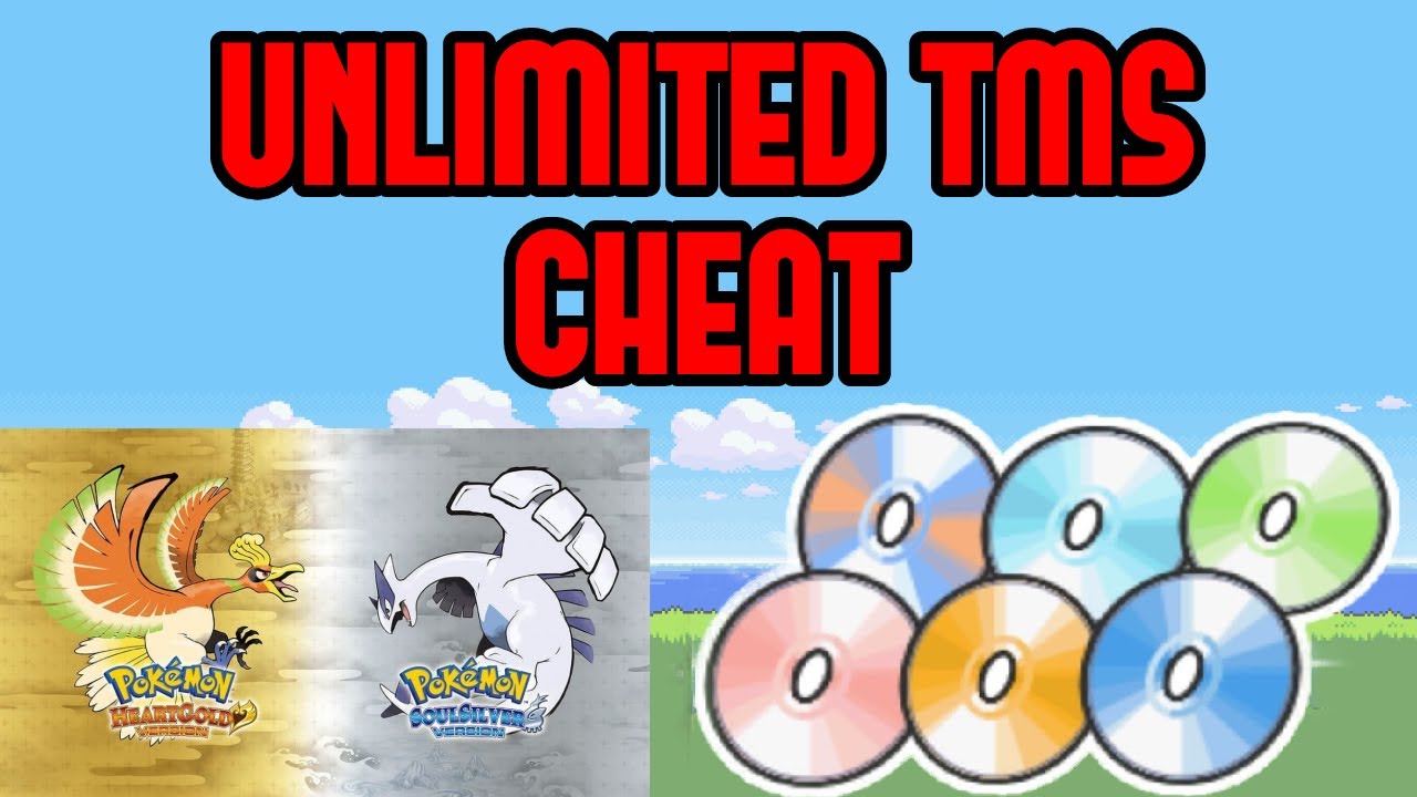 Pokemon SoulSilver Cheat 4: Any TM & HM on Any Pokemon 