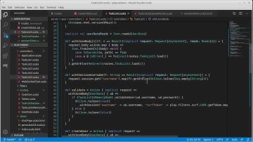 Database Model Part 3 (Play using Scala)