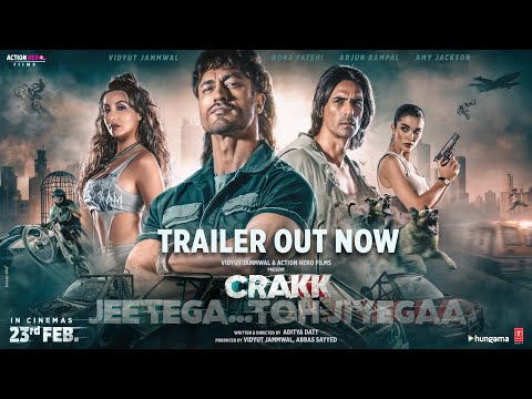 Crakk - Jeetegaa Toh Jiyegaa | Official Trailer | Vidyut Jammwal, Arjun R, Nora F | Aditya D | Amy J