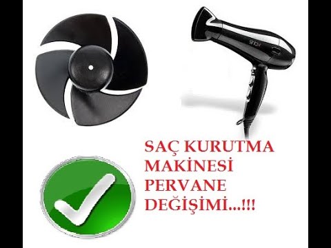 Video: Kendin Yap Saç Kurutma Makinesi Onarımı: Yanarsa Ne Yapmalı, Saç Kurutma Makinesi Nasıl Sökülür, Pervane (fan) Nasıl çıkarılır, Spiral + Videoyu Değiştirin