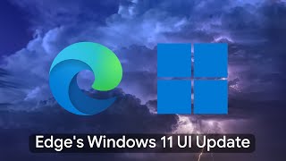 microsoft edge's (canary) windows 11 visual update