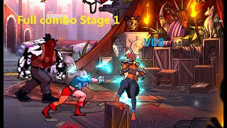 Full Combo Stage 1 Blaze4 /Floyd Streets Of Rage 4 V08  [60FPS]