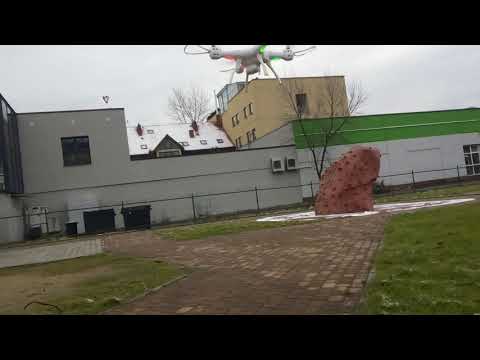 Test drona SYMA X8PRO część 1 (SYMA X8PRO drone test part 1)