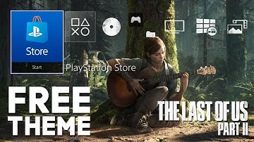 THE LAST OF US 2 | Free Dynamic Theme | Check Description For Free Code